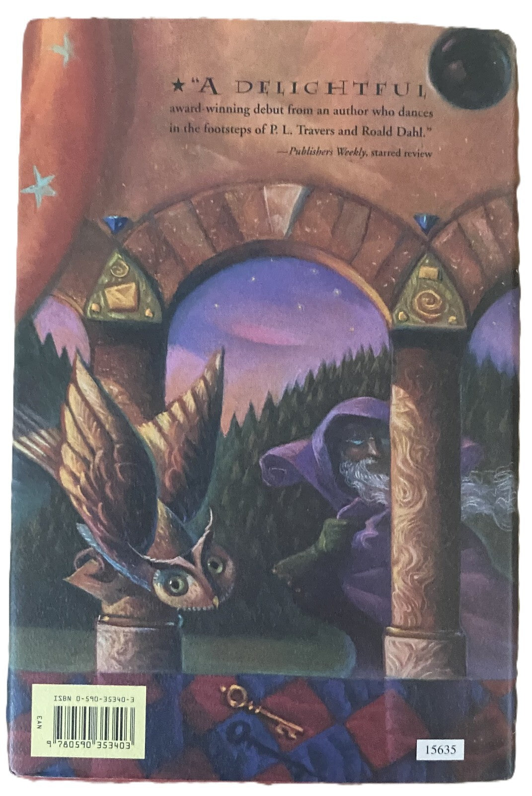 1998 Harry Potter and the Sorcerer's Stone HC Rowling Red Book Club 156352