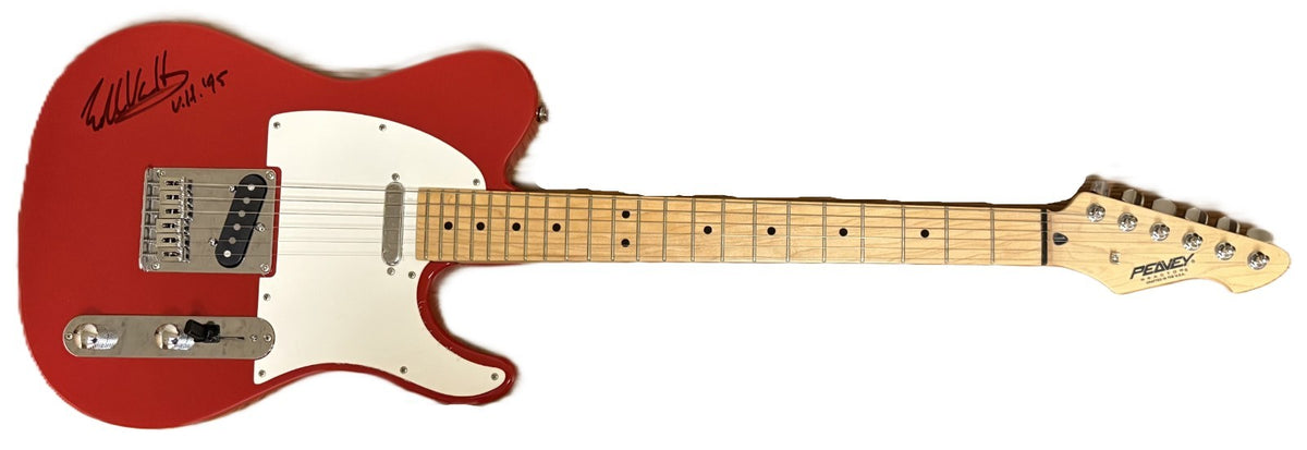 Eddie Van Halen Signed Peavey Guitar Autographed VH On Body PSA PSA/DNA2