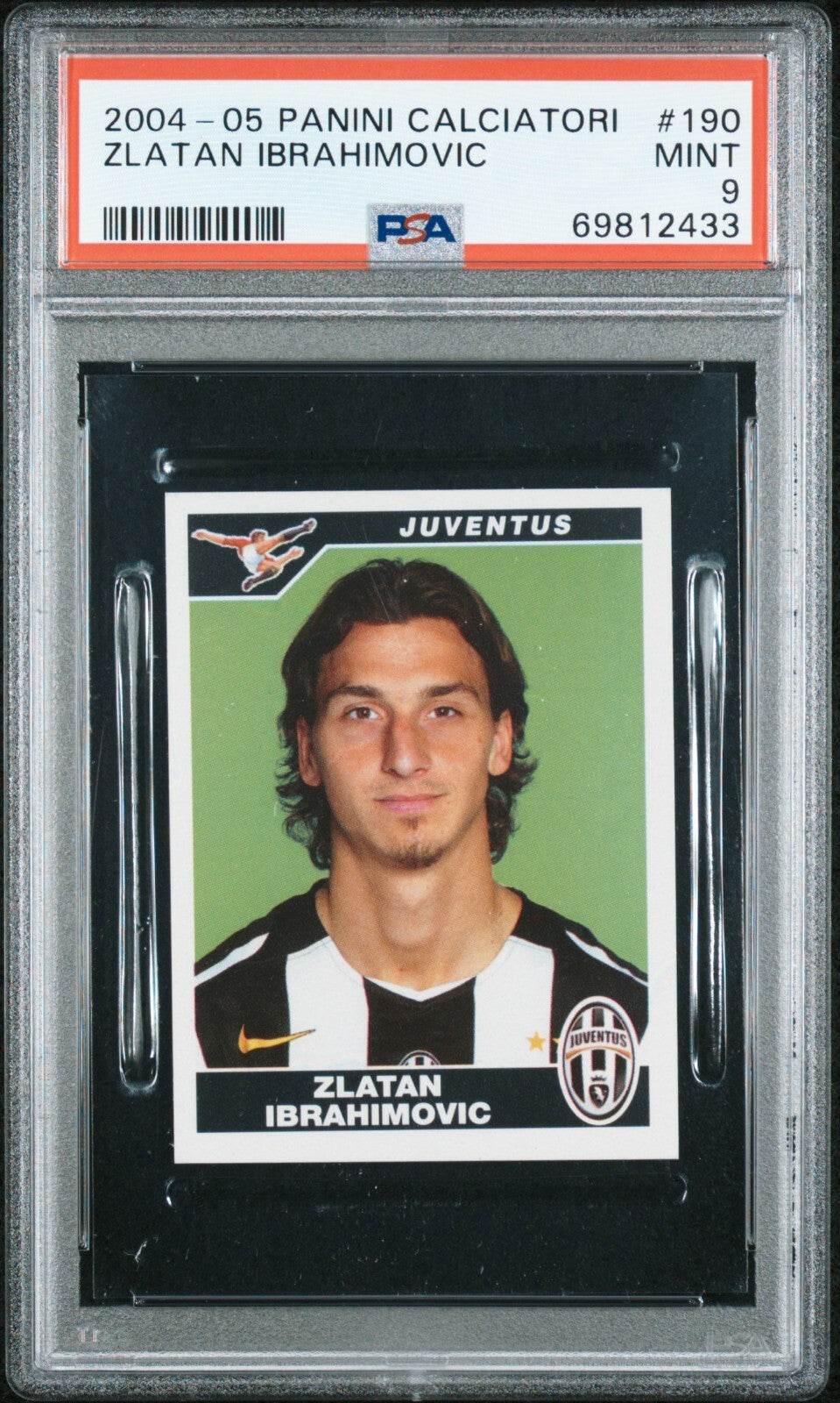 2004 Panini Calciatori 190 Zlatan Ibrahimovic PSA 90